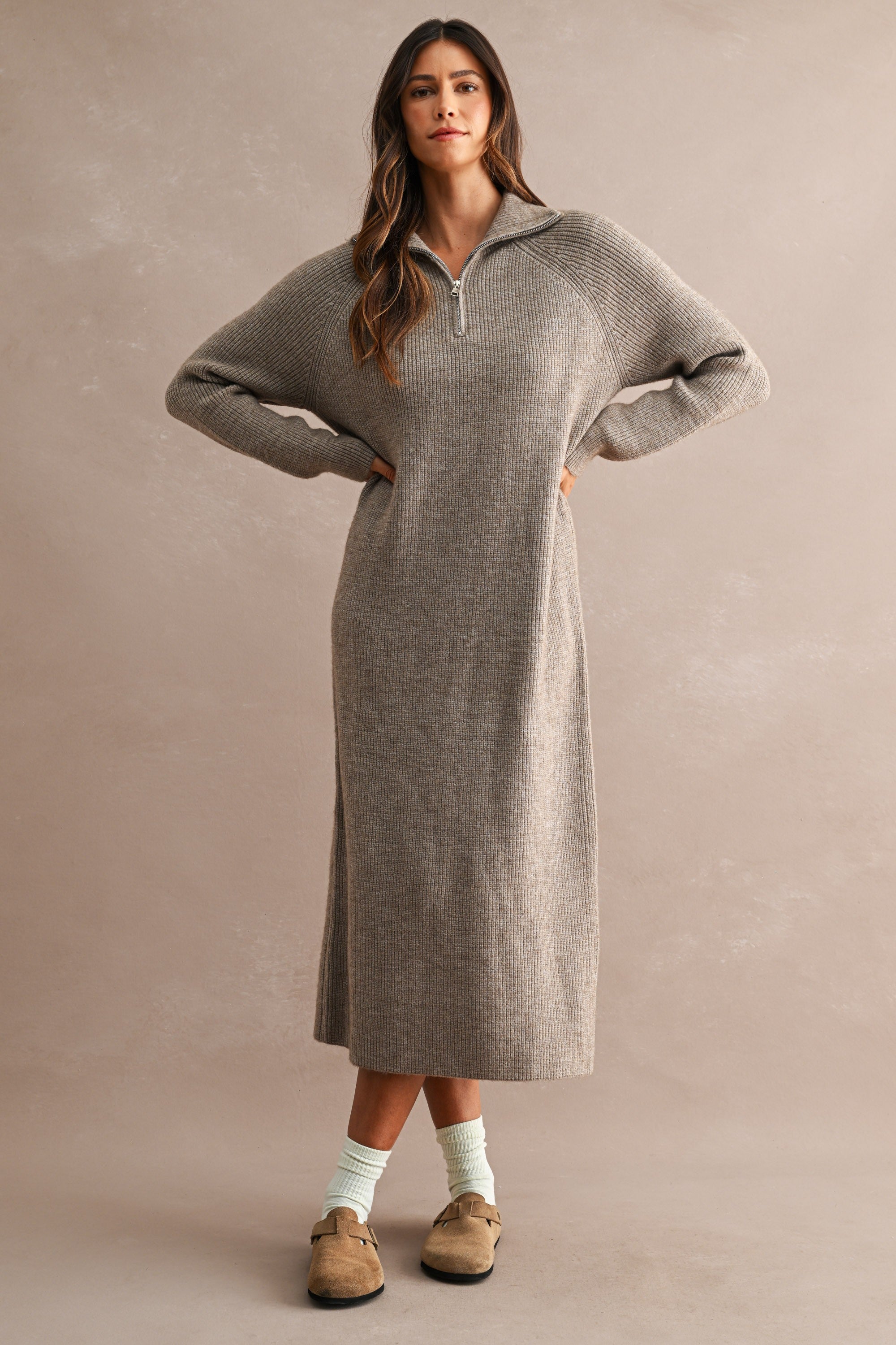 knit midi dresses with sleeves Ribbed Dress – TR Runway this dress delivers style Custom Brown Dress Shirt Color:Navy Blue Dress enableengraving
