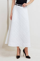 Textured Woven Skirt
