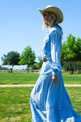 Tiered Ruffles Lace Trim Set