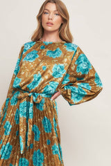 Satin Maxi Dress