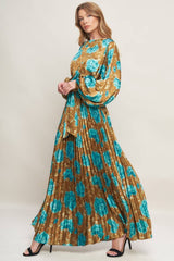 Satin Maxi Dress