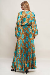 Satin Maxi Dress