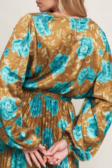 Satin Maxi Dress
