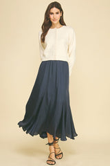 Woven Midi Skirts