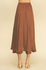 Woven Midi Skirts