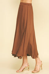 Woven Midi Skirts