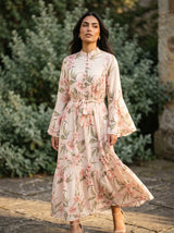 Ethereal Bloom Tiered Maxi