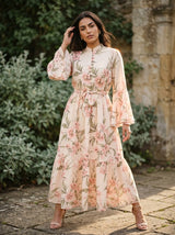 Ethereal Bloom Tiered Maxi