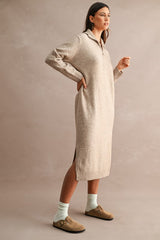 Knit Ribbed HZ Midi Dress