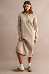 Knit Ribbed HZ Midi Dress