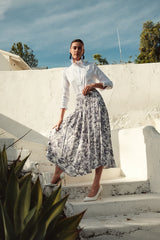 Smocked Waist Skirt