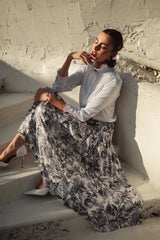 Smocked Waist Skirt