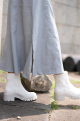 Aspen Skirt - Clouded Blue detail