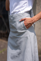 Aspen Skirt - Clouded Blue detail