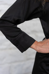 Midnight Silk - Black detail