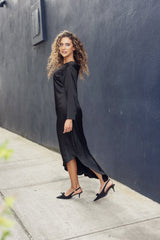 Midnight Silk - Black detail
