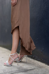 Midnight Silk - Brown detail