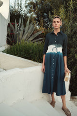 Dip Dye Shirtdress