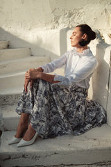 Smocked Waist Skirt