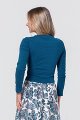 Tina Top Teal