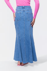 Arden Skirt Medium Blue