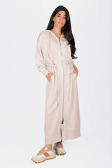 Mina Dress 50" Stone