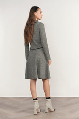 Trent Jacket Black Tweed