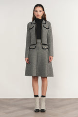 Trent Jacket Black Tweed