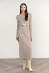 Brenta Dress, Bone