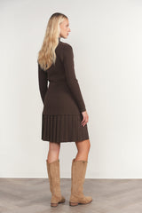 Allier Skirt - Fudge (styled outfit shot)