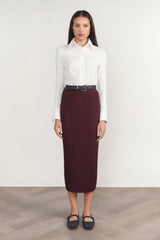 Eden Skirt, Antique Berry - detail