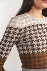 Kasai Sweater Houndstooth