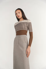 Kasai Sweater Houndstooth