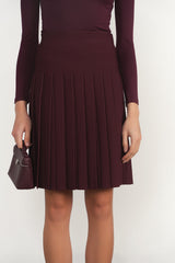 Infinity Skirt, Antique Berry - detail