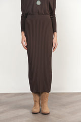 Eden Skirt, Fudge - detail