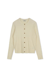Twisted Cable Cardi - Cream