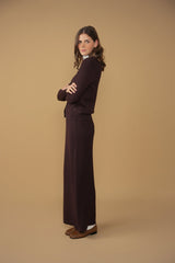 Twisted Cable Skirt - styled 2