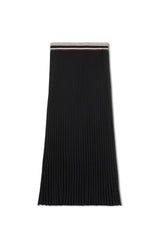 Luxe Pleated Skirt - Black