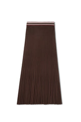 Luxe Pleated Skirt - Navy