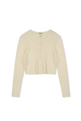 Point Classic Cardi - Cream