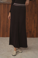 Luxe Pleated Skirt - styled