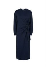 Point Side Tie Dress - styled