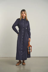 Point Poplin Dress