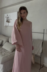 Batwing Rhinestone Dress