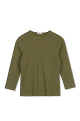Point 3/4 Sleeve V Neck Tee