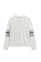 Point Sleeve Stripe Tee