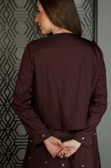 Metallic bloom Jacket