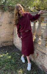 Malka Burgundy Set