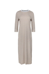 Point Stripe Maxi Dress
