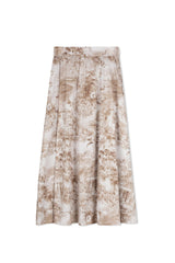 Point Printed Poplin Maxi